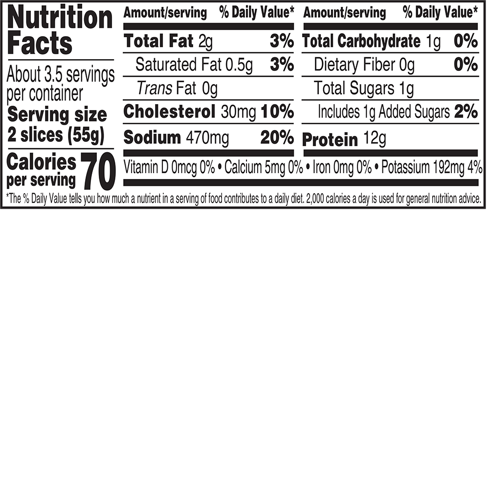 Products - Deli Meat - Natural Black Forest Ham - Applegate